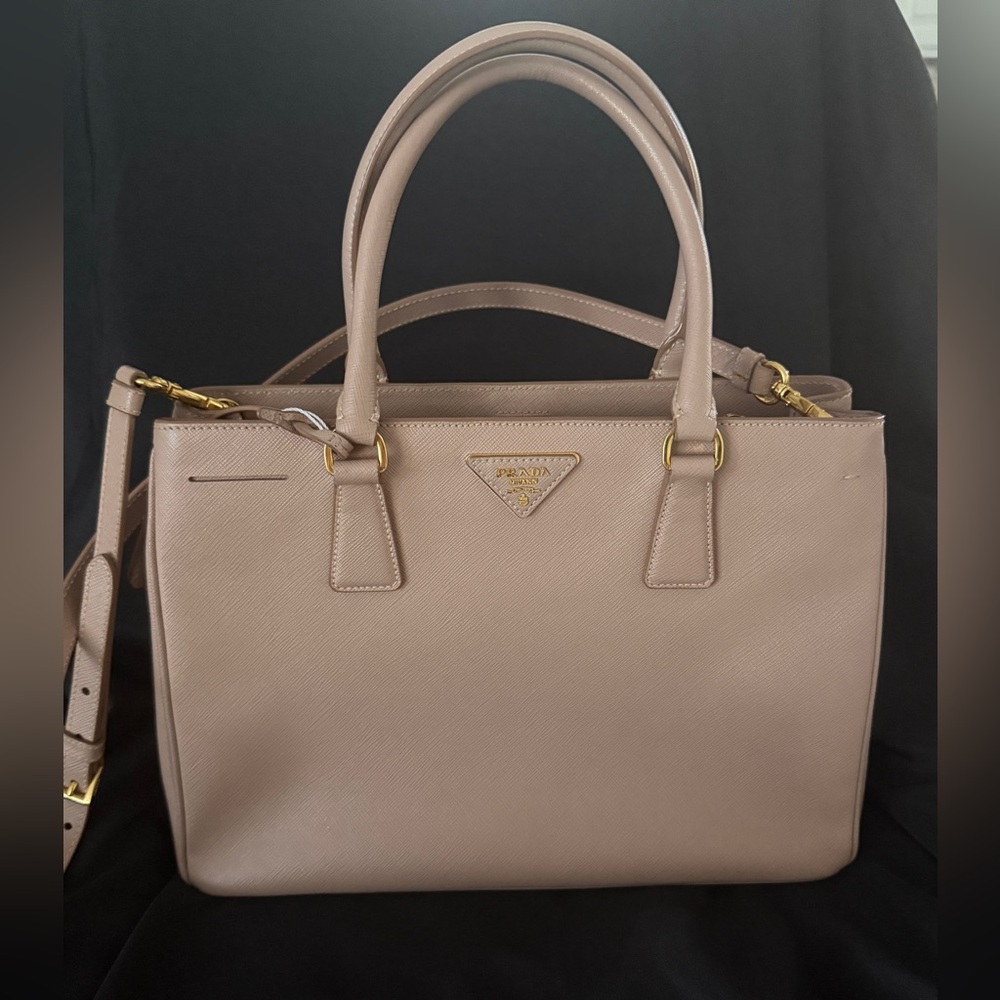 Prada Blush Saffiano Leather Tote
